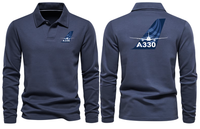 Thumbnail for AIRBUS 330 LONG SLEEVE  POLO