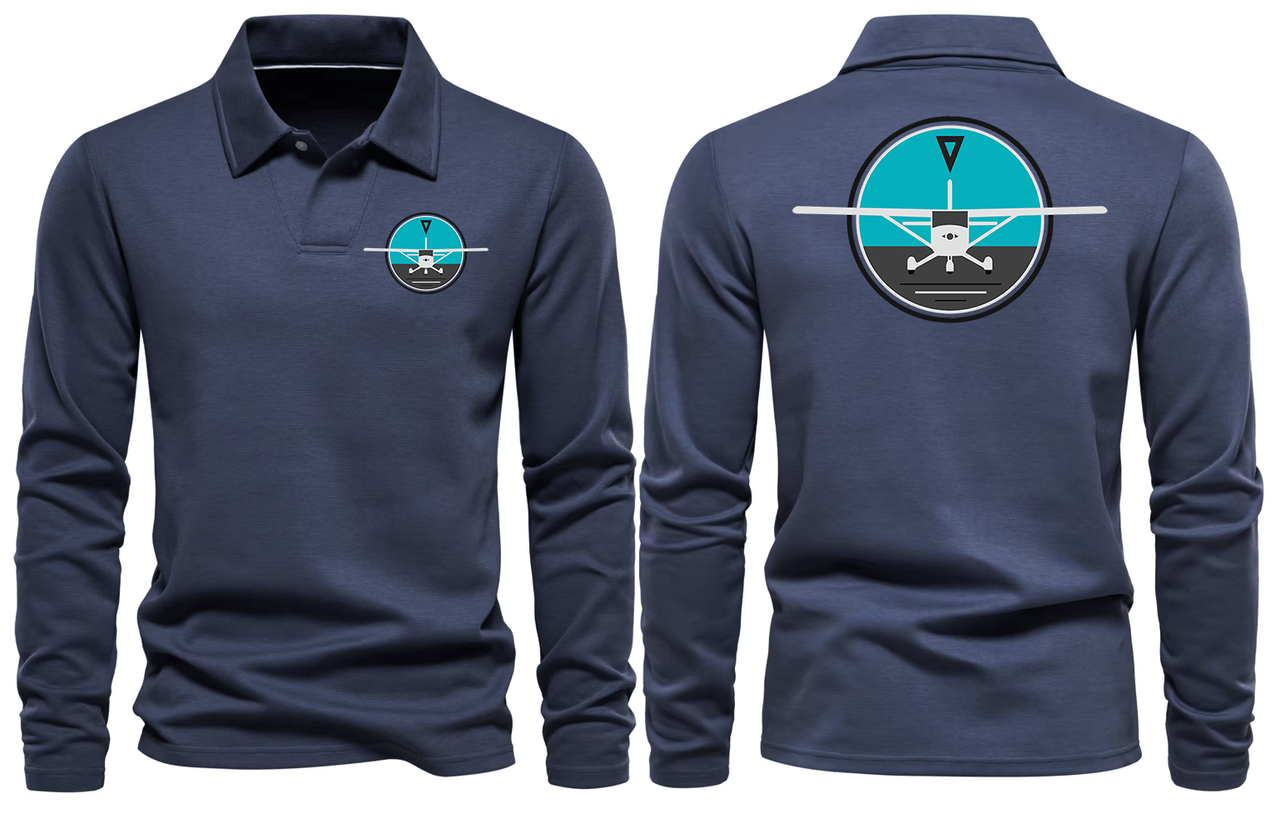 CESSNA LONG SLEEVE  POLO