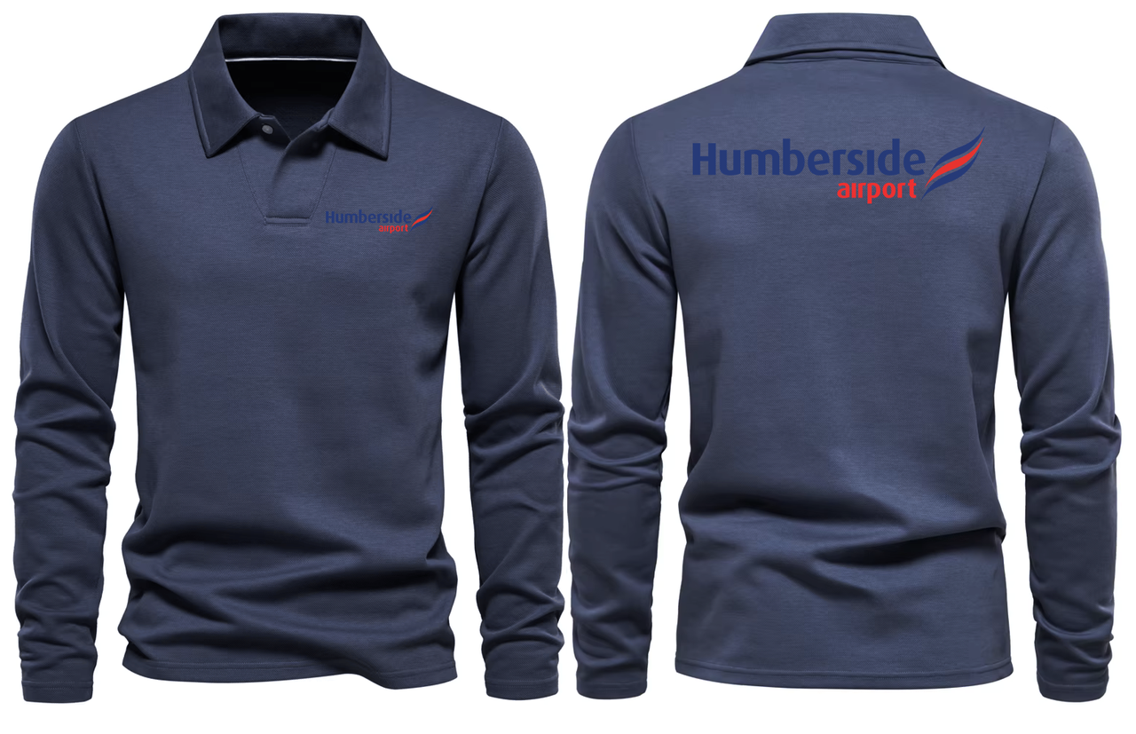 HUMBERSIDE AIRPORT LONG SLEEVE  POLO