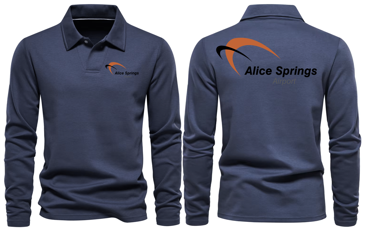 ALICE AIRPORT LONG SLEEVE  POLO