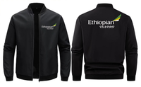 Thumbnail for ETHIOPAN AIRLINES LOOSE SOLID COLOR JACKET