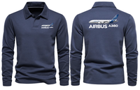Thumbnail for AIRBUS A380 LONG SLEEVE  POLO