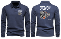 Thumbnail for BOEING CFM 56 LONG SLEEVE  POLO