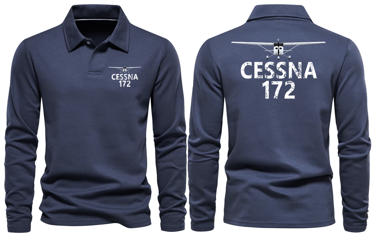 CESSNA 172 LONG SLEEVE  POLO