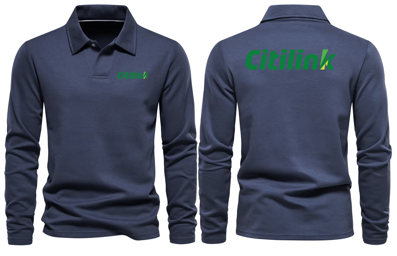 CITILINK AIRLINES LONG SLEEVE  POLO