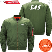 Thumbnail for SAS AIRLINES MA1 JACKET THE AV8R