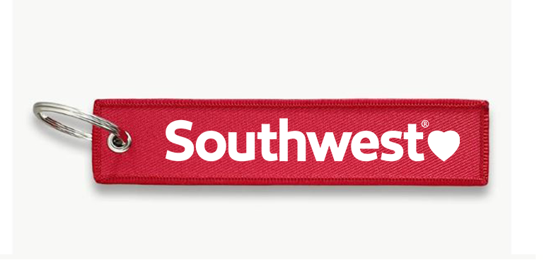 SOUTHWEST AIRLINES KEY CHAIN
