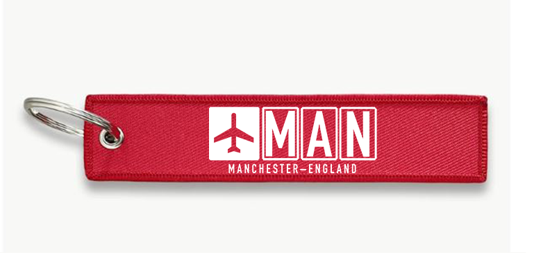 MAN AIRPORT KEY CHAIN