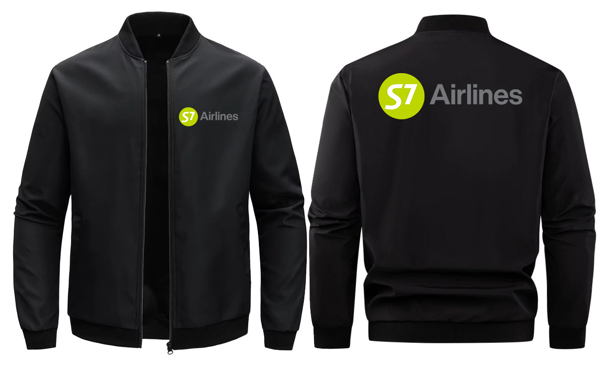 S7 AIRLINES  LOOSE SOLID COLOR JACKET