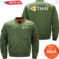 Thumbnail for THAI AIRLINES MA1 JACKET THE AV8R