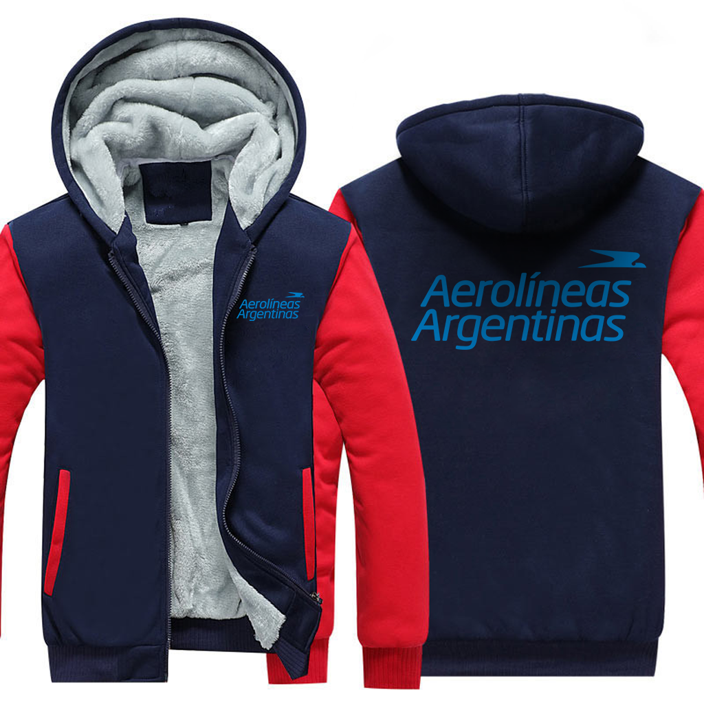 ARGENTINAS AIRLINES  JACKETS FLEECE SWEATSHIRT