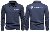 Thumbnail for MEXICO AIRLINES LONG SLEEVE  POLO