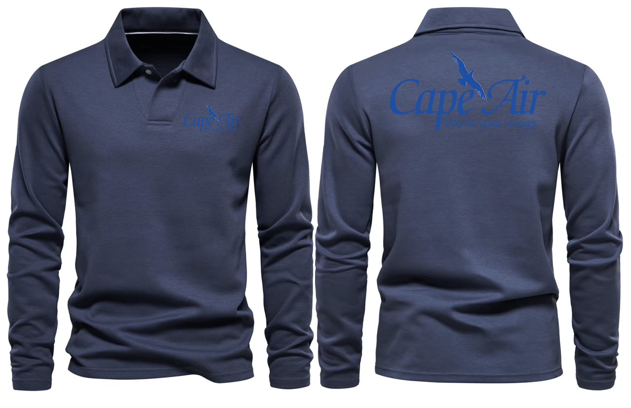 CAPE AIRLINES LONG SLEEVE  POLO