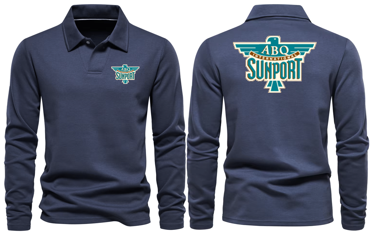 ABQ SUNPORT LONG SLEEVE  POLO