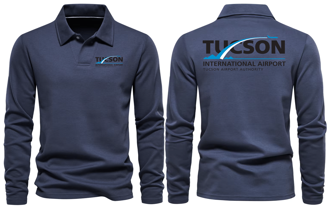 TUCSON AIRPORT LONG SLEEVE  POLO