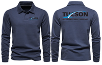 Thumbnail for TUCSON AIRPORT LONG SLEEVE  POLO