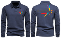 Thumbnail for TOLUCA AIRPORT LONG SLEEVE  POLO