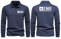 Thumbnail for EWR AIRPORT LONG SLEEVE POLO