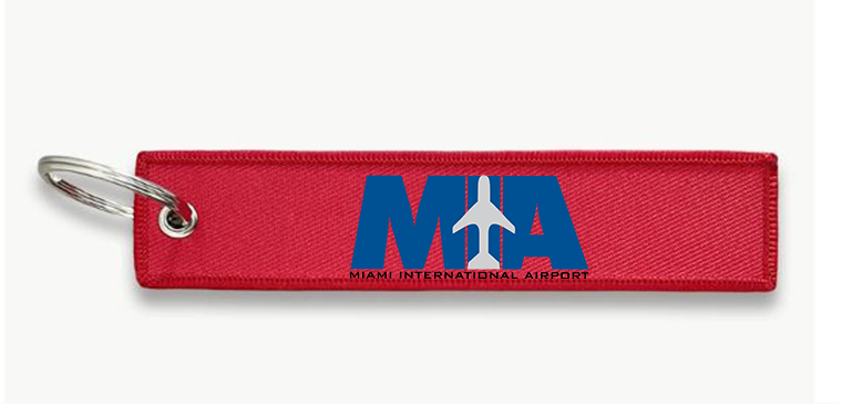 MIA AIRPORT KEY CHAIN
