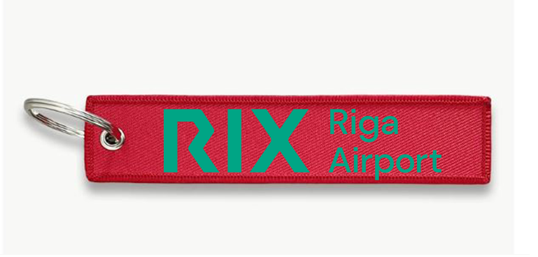 RIX AIRPORT KEY CHAIN