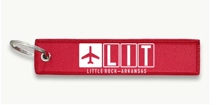 LIT AIRPORT KEY CHAIN