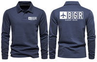Thumbnail for BGR AIRPORT LONG SLEEVE POLO