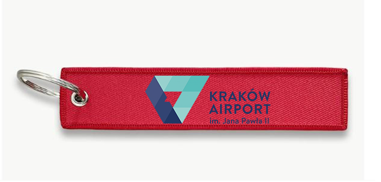 KRAKOW AIRPORT KEY CHAIN