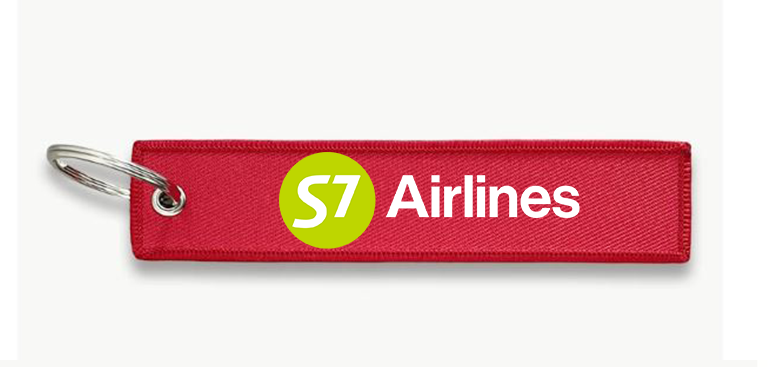 S7 AIRWAYS AIRLINES KEY CHAIN