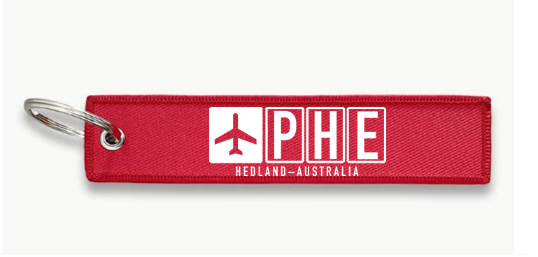 PHE AIRPORT KEY CHAIN