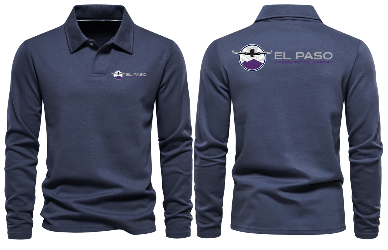 EL PASO AIRPORT LONG SLEEVE  POLO