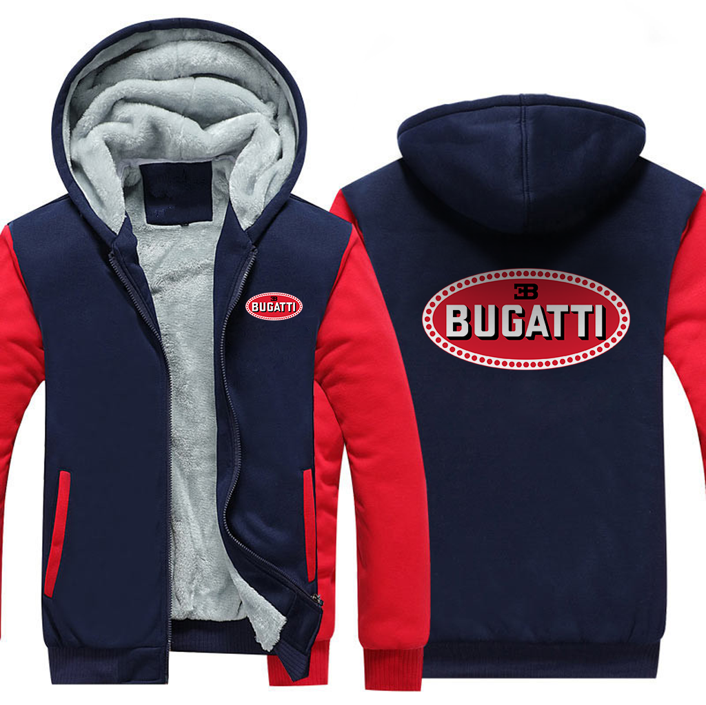 BUGATTI  AUTOMOBILE  FLEECE SWEATSHIRT