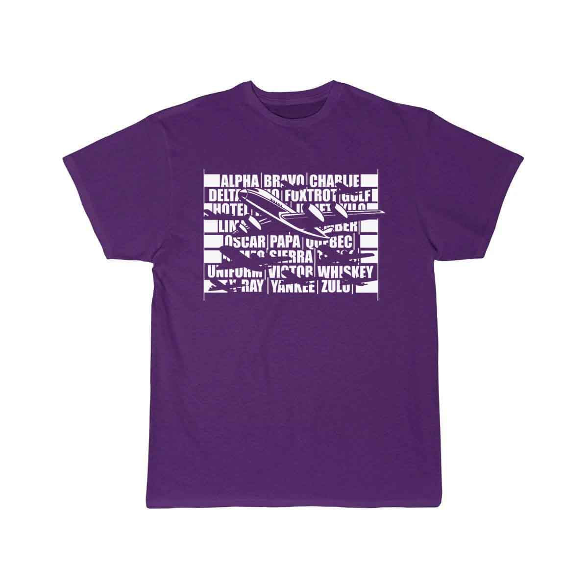 Pilot Alphabet Airplane T-SHIRT THE AV8R
