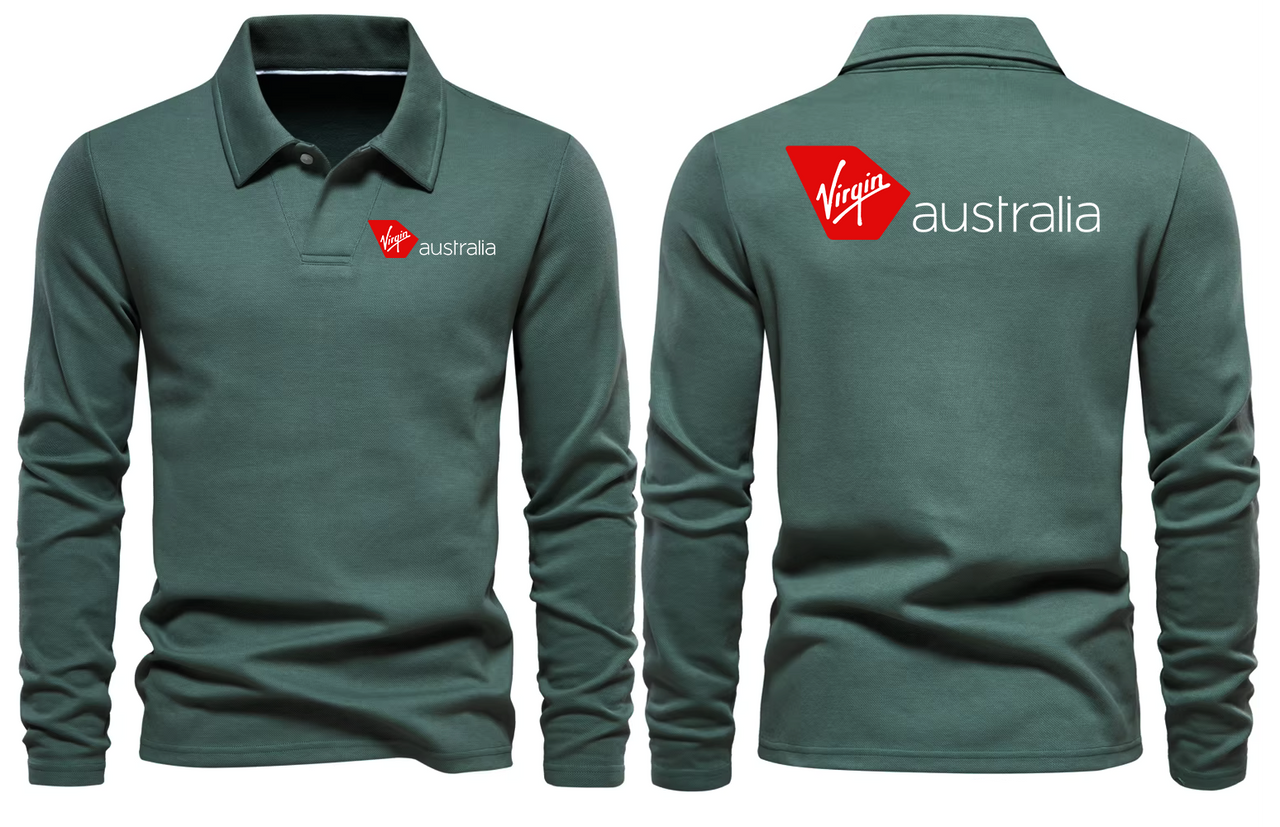 AUSTRALIA LONG SLEEVE  POLO