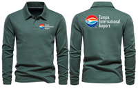 Thumbnail for TAMPA INTERNATIONAL AIRPORT LONG SLEEVE  POLO