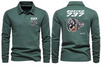 Thumbnail for BOEING CFM 56 LONG SLEEVE  POLO
