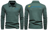 Thumbnail for MONCTON AIRPORT LONG SLEEVE  POLO