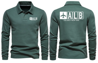 Thumbnail for ALB AIRPORT LONG SLEEVE POLO