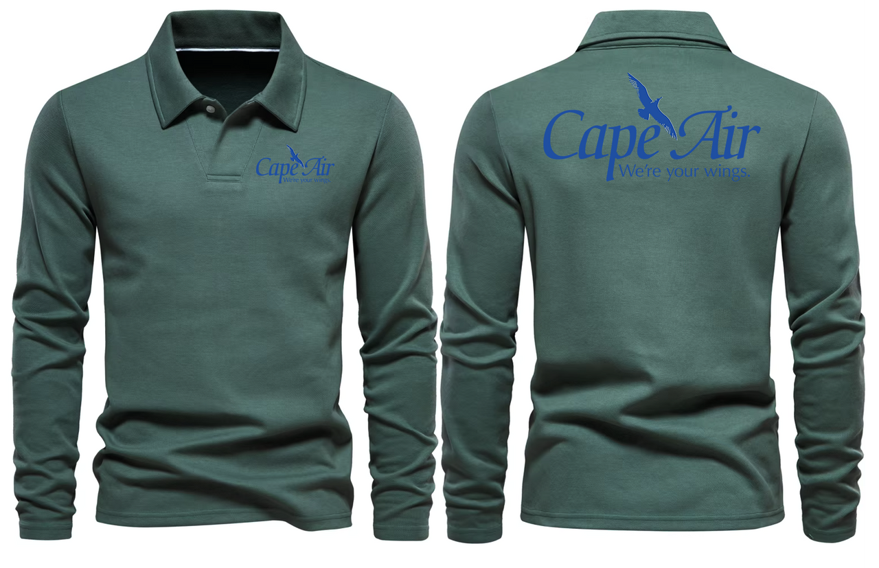 CAPE AIRLINES LONG SLEEVE  POLO