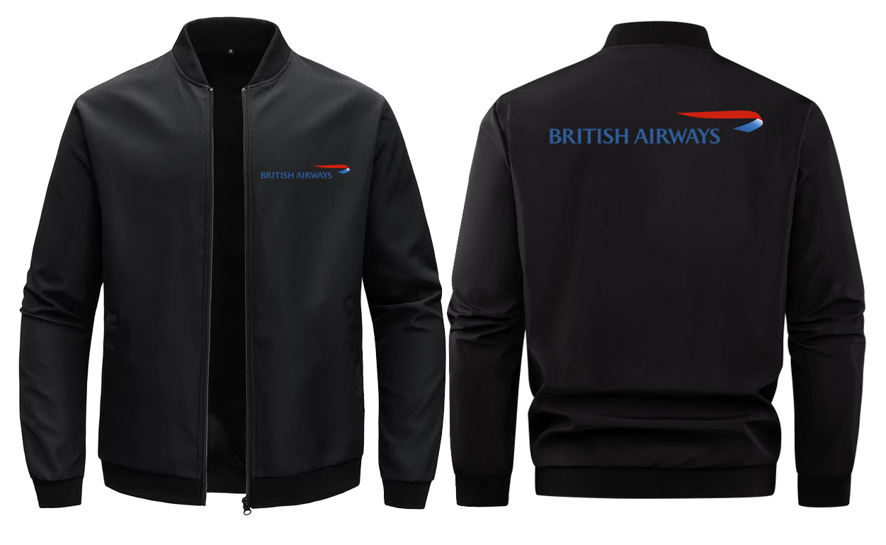 BRITISH AIRWAYS LOOSE SOLID COLOR JACKET