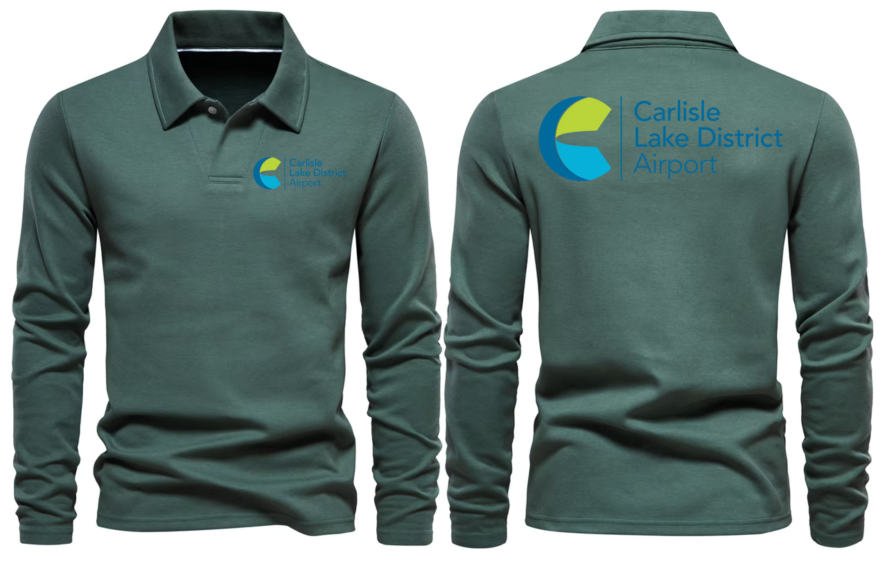 LAKE AIRPORT LONG SLEEVE  POLO