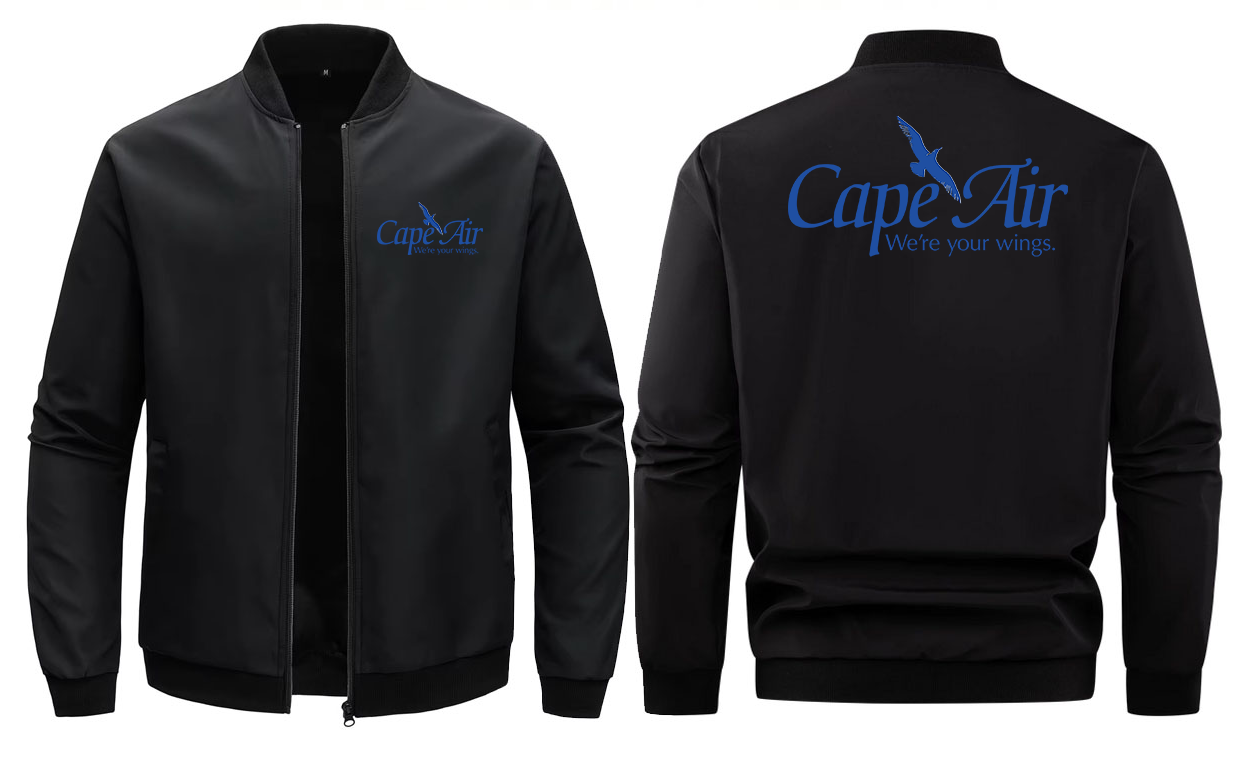 CAPE AIRLINES COLLAR  SOLID COLOR JACKET