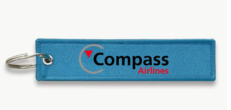 COMPASS AIRLINES KEY CHAIN