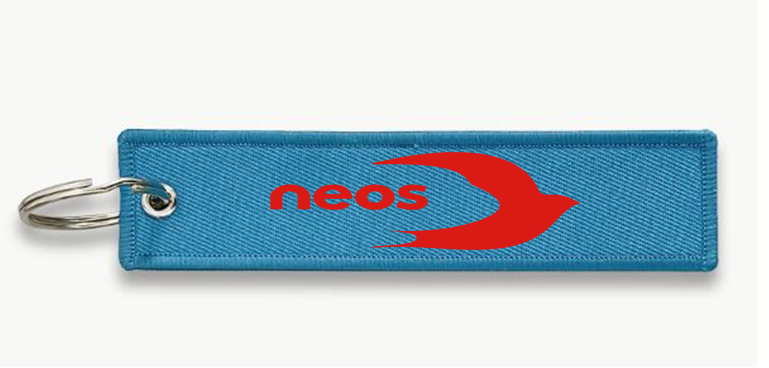 NEOS AIRLINES KEY CHAIN