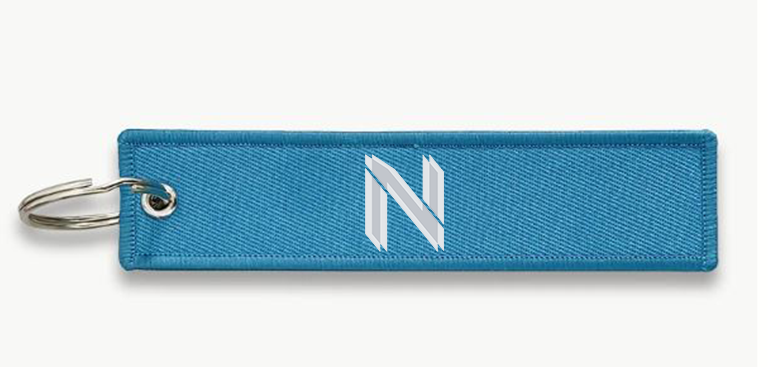 N AIRLINES KEY CHAIN