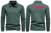 Thumbnail for OMA AIRPORT LONG SLEEVE  POLO