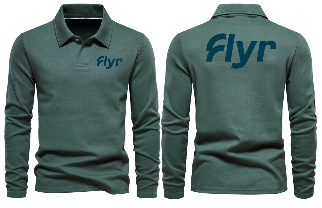 FLYR LONG SLEEVE  POLO 01