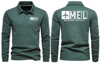 Thumbnail for MEL AIRPORT LONG SLEEVE POLO