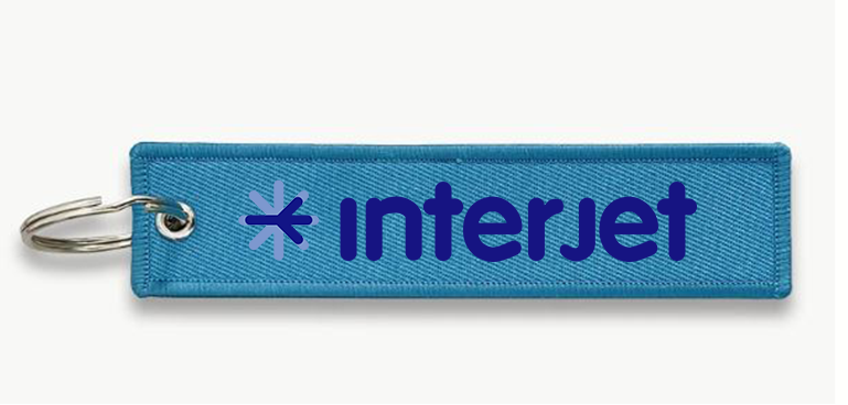 INTERJET AIRLINES KEY CHAIN