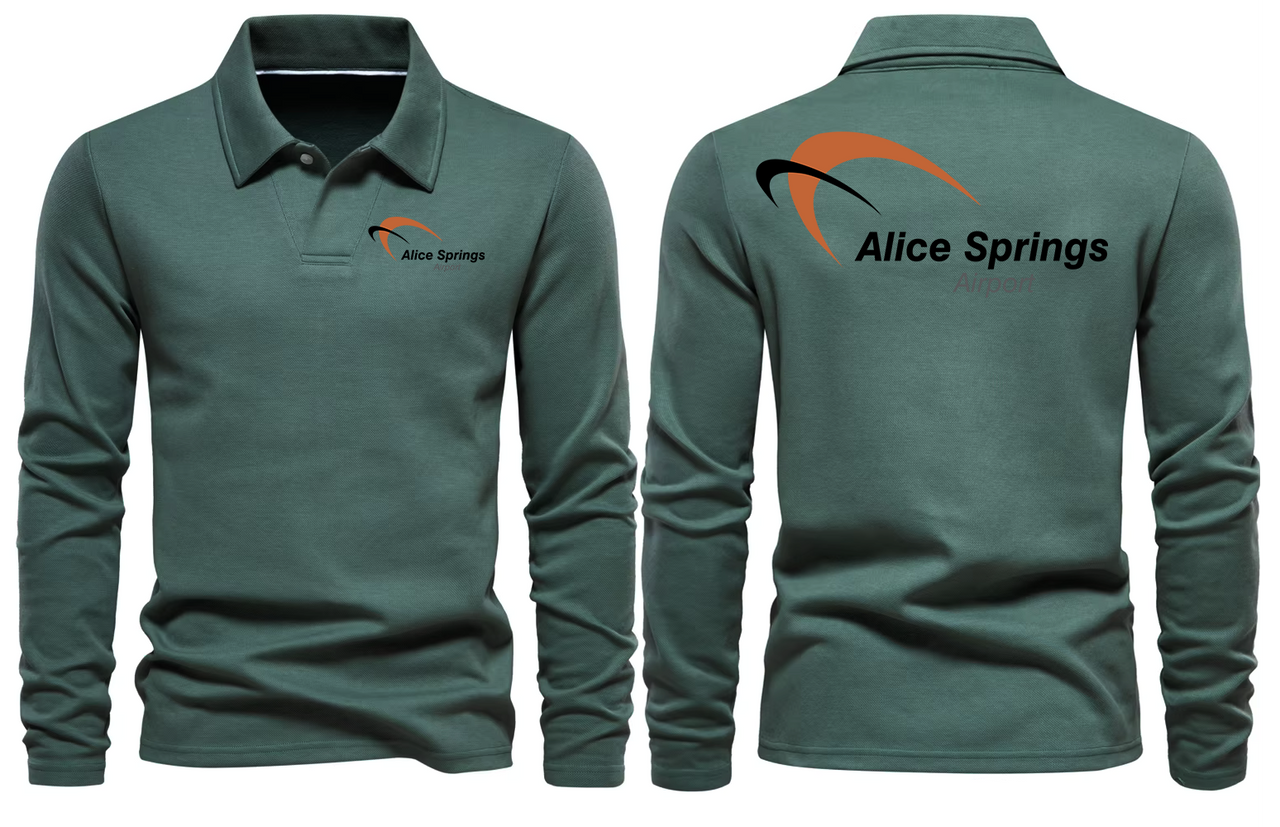 ALICE AIRPORT LONG SLEEVE  POLO