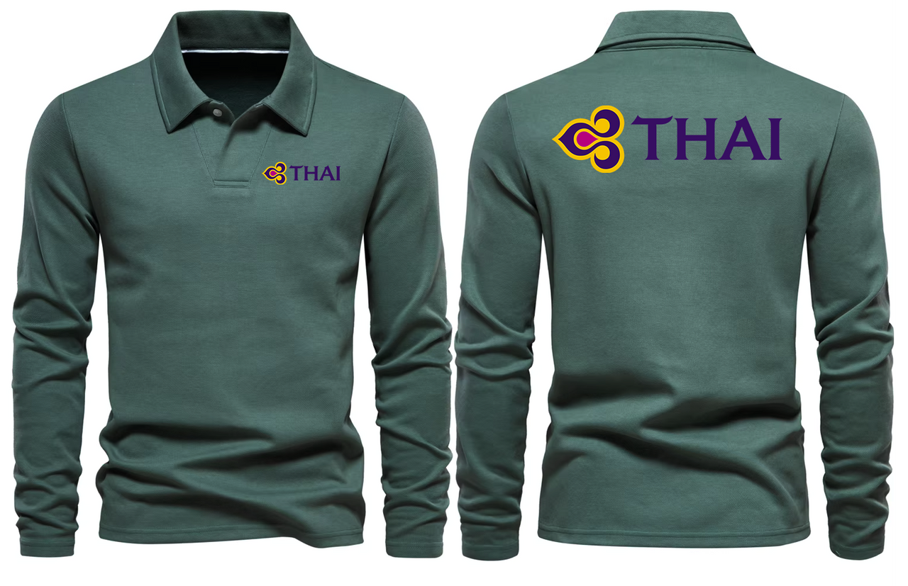 THAI LONG SLEEVE  POLO